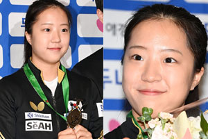 [영상] '삐약이' 신유빈, 귀국현장에서 당황한 이유는?