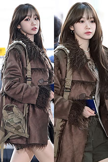 '긴 생머리 그녀' 르세라핌 김채원, 첫사랑 소환 비주얼