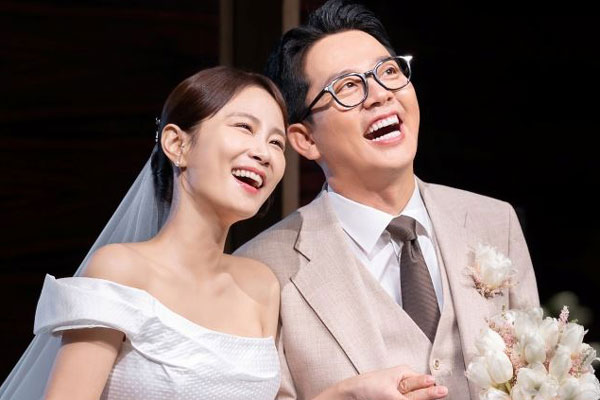 김준호, ♥김지민과 성대한 결혼식 '본식 화보 공개'