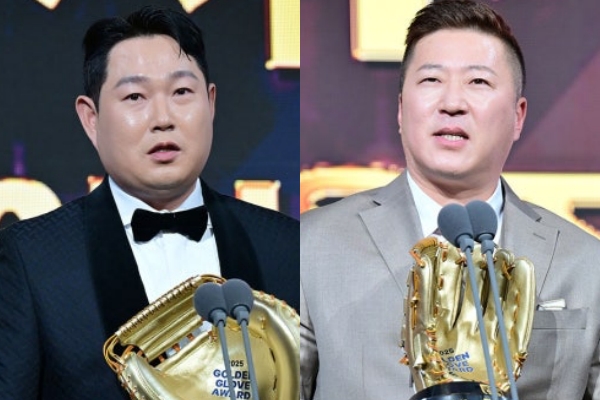2026 골든글러브, 양의지 '역대 최다 타이'→최형우 '최고령 기록' 경신…'논란의 외야수 한 자리' 주인공은 레이예스