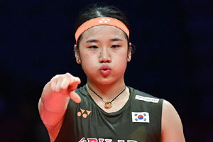 '안세영=여왕' 일본도 인정…세계선수권 챔피언 야마구치, 올림픽 여왕에게 패배