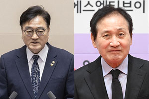 꼭 오고싶었다 우원식 의장, 故안성기 빈소 발걸음…반기문·나경원까지 '총출동'