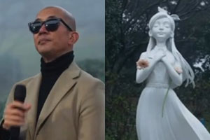 강원래→홍록기·최시원, 구준엽 곁 지켰다…故 서희원 제막식서 '포착'