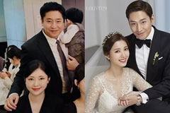 후덕해진 에릭, ♥나혜미와 '이민우 결혼식' 동행…子 품에 안고 '아빠 美'