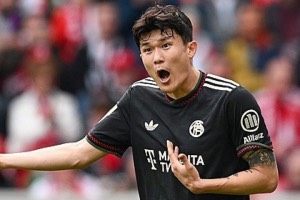 김민재 선발인데 수비 흔들렸다…바이에른 뮌헨, 프라이부르크 상대 0-2→3-2 '기적의 역전승'