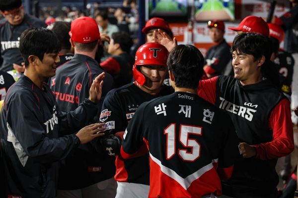 KIA 승승패승승승승승! 패배 잊었다→나성범 4타점+김도영 홈런+네일 완벽투 조화…키움 완파하고 5연승