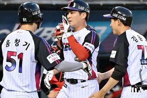 '승승승승승승패' KIA 이의리 충격 6실점+7연승 실패…LG, 메가 트윈스포 폭발+12-2 대승