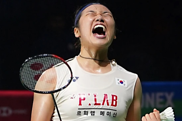 대·한·민·국 안세영, '기적의 역전승' 해냈다! 1시간23분 혈투 끝내 웃었다…中 천위페이 2-1 제압→싱가포르 오픈 결승행