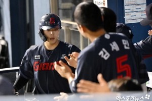 '승승승승승' 롯데, 고승민 6회 솔로포→8회 그랜드슬램 대폭발…파죽의 5연승