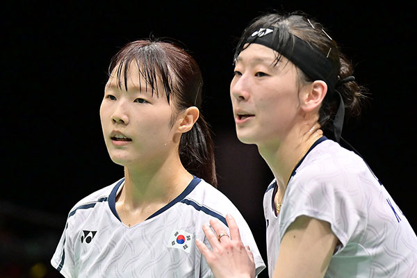패패패패패 승승!…세계 1위 중국이 무너졌다→백하나-이소희 여자복식 금메달 획득 한국 24년 만의 역사