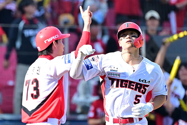 김도영 멀티홈런 대폭발! KIA가 먼저 웃었다!…네일 7이닝 역투→'2실책' LG 5-1 제압