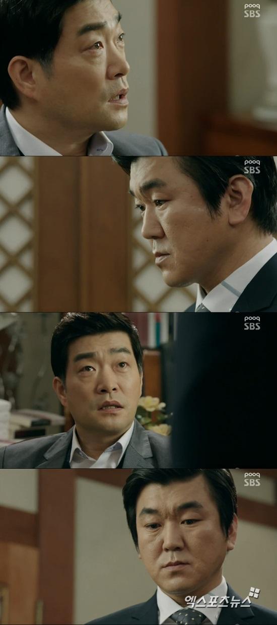 사진= 손현주 윤제문 ⓒ SBS '쓰리데이즈' 방송화면 캡처