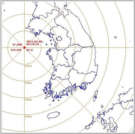 사진 = 태안 2.6 지진 ⓒ 기상청