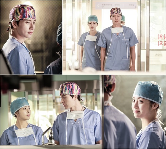 '닥터이방인' 박해진과 강소라가 엘리트 의사커플의 케미를 자랑했다. ⓒ 아우라 미디어 제공