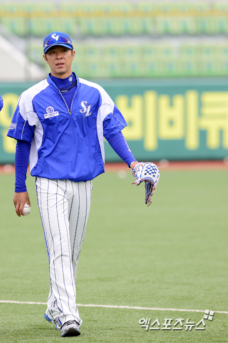 '돌직구' 임창용이 7년만에 한국프로야구 1군 엔트리에 등록됐다. 사진 = 임창용 ⓒ 대구 김한준 기자 