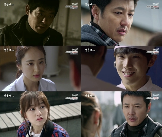 '갑동이'의 윤상현과 이준이 강렬한 활약을 예고했다. ⓒ tvN 방송화면