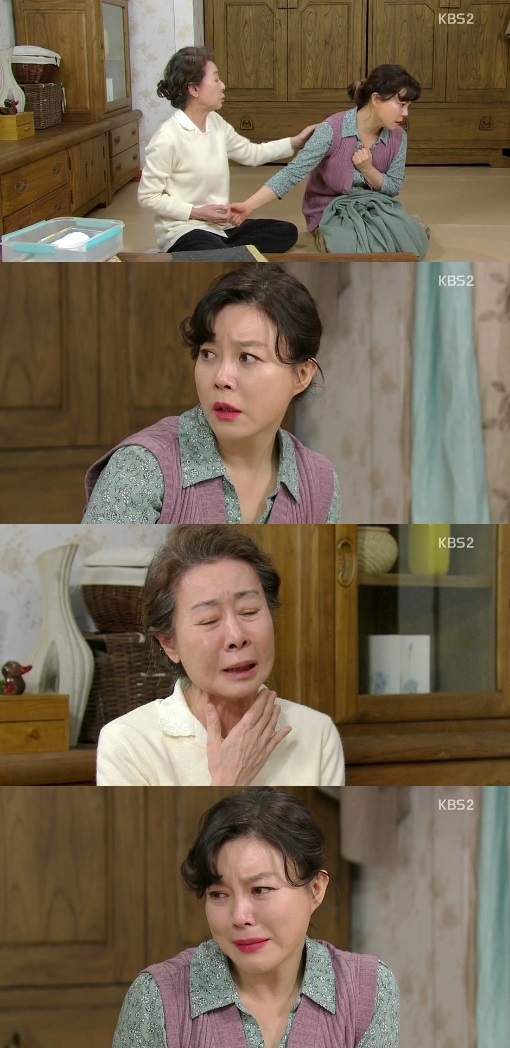 '참 좋은 시절' 윤여정과 최화정이 옥택연을 향한 뜨거운 모성애를 보였다. ⓒ KBS 방송화면