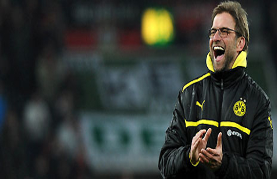 도르트문트의 클롭 감독은 성적부진으로 경질설이 도는 바르셀로나의 마르티노 감독의 후임으로 유력하게 점쳐지고 있다. ⓒ 도르트문트 홈페이지 캡쳐