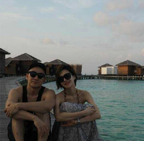 엄태웅과 윤혜진의 몰디브 여행 사진이 공개됐다. ⓒ 윤혜진 인스타그램