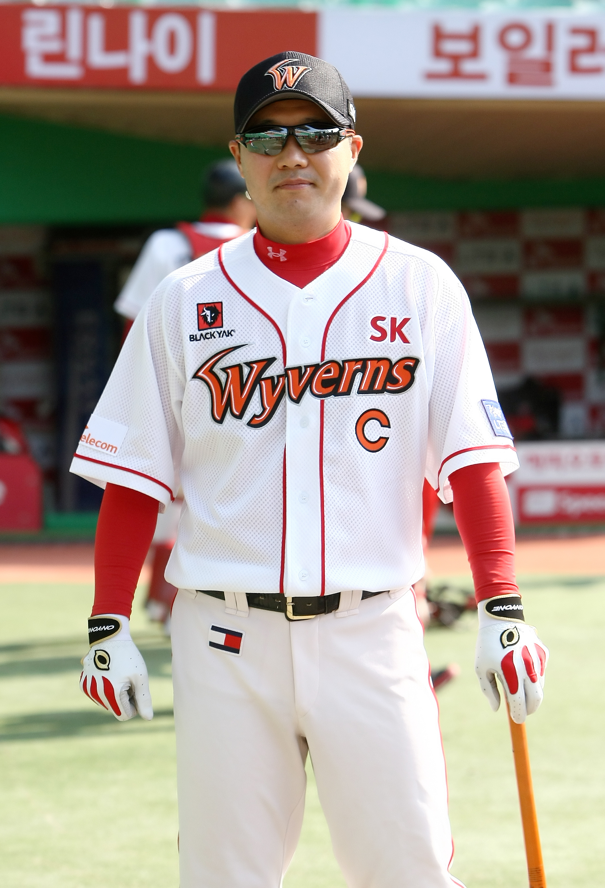 SK 주장 박진만이 무릎 인대 파열 부상으로 3~6개월 동안 재활 치료에 임한다. ⓒ SK 와이번스 제공 