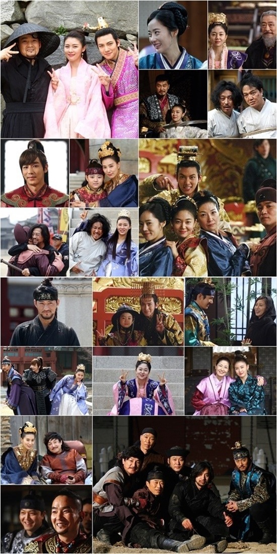 '기황후' 촬영장 비하인드 컷이 눈길을 끈다 ⓒ MBC