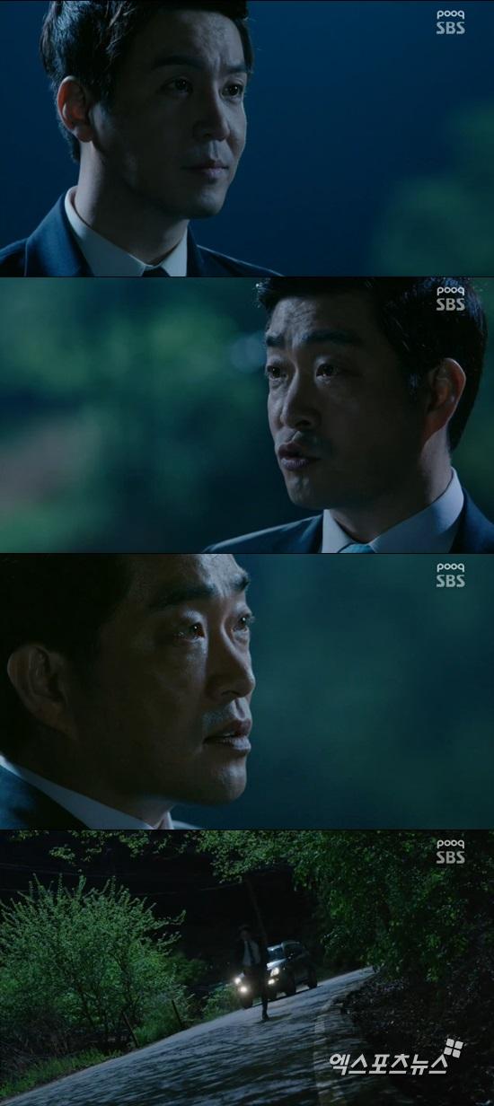 '쓰리데이즈' 최원영이 결국 사망했다 ⓒ SBS '쓰리데이즈' 방송화면