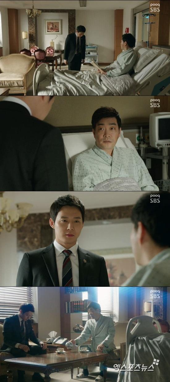 쓰리데이즈' 손현주가 박유천에게 고마운 마음을 전했다 ⓒ SBS '쓰리데이즈' 방송화면