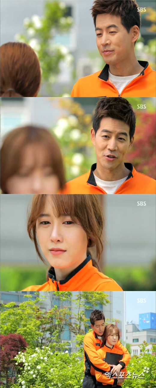 '엔젤아이즈'의 이상윤과 구혜선의 로맨스가 시작됐다. ⓒ SBS 방송화면