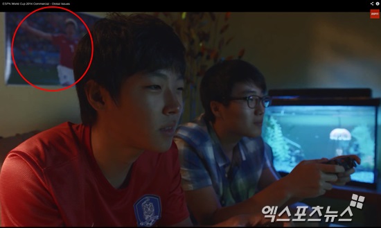박지성이, ESPN의 홍보 영상에 깜짝 등장했다. ⓒ 해당 영상 캡처