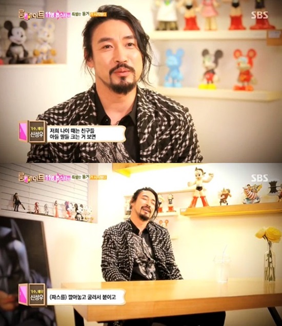 '룸메이트' 신성우가 출연 이유를 전했다 ⓒ SBS '룸메이트'