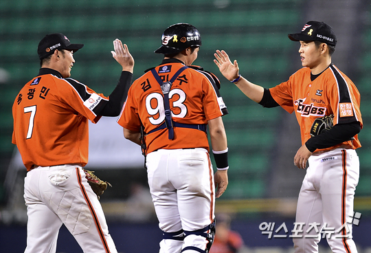 한화가 8일 잠실 LG전에서 승리했다. ⓒ 엑스포츠뉴스DB