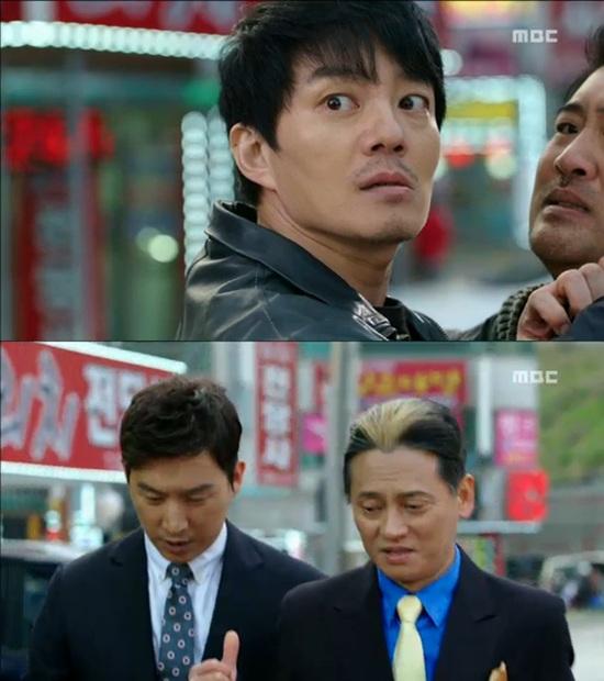 '트라이앵글' 이범수가 김병옥을 향한 분노에 서슬퍼런 눈빛을 보였다. ⓒ MBC 방송화면