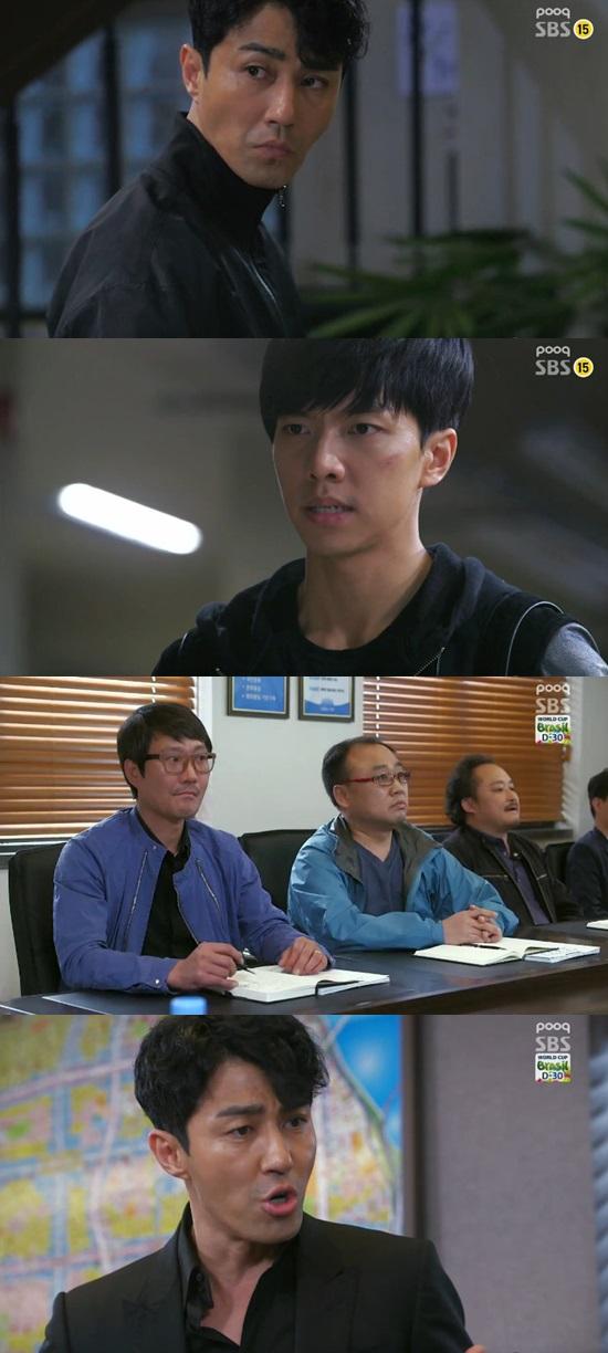 '너희들은 포위됐다' 차승원, 이승기  ⓒ SBS '너희들은 포위됐다' 방송화면