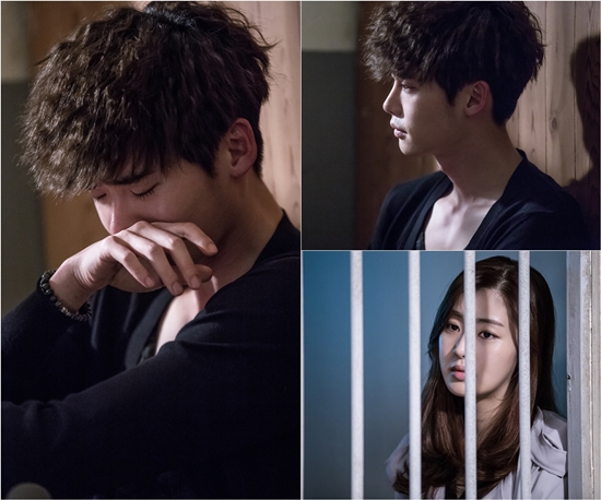 SBS 월화드라마 '닥터 이방인'의 제작사 19일 이종석과 강소라가 유치장에 갇힌 모습이 담긴 스틸사진을 공개했다. ⓒ 아우라미디어