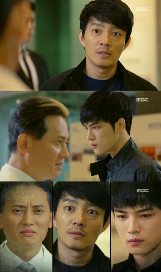 '트라이앵글' 이범수와 김재중 사이에 비극의 조짐이 보이고 있다. ⓒ MBC 방송화면