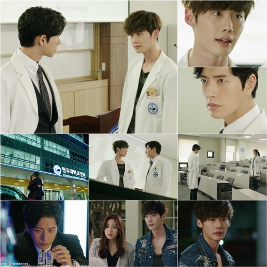 SBS 월화드라마 '닥터 이방인'의 이종석과 박해진이 날선 대립을 예고했다. ⓒ 아우라미디어