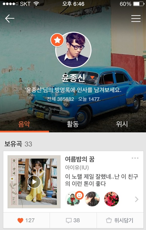 윤종신 ⓒ 윤종신 스타 뮤직 룸