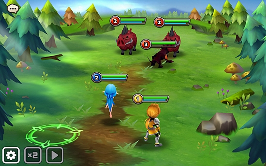 '서머너즈 워: 천공의 아레나' 게임 화면 ⓒ 게임빌
