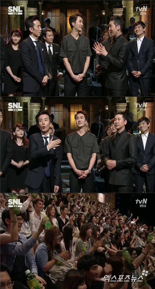 'SNL 코리아'에서 조성모가 출연 소감을 밝혔다. ⓒ tvN 방송화면