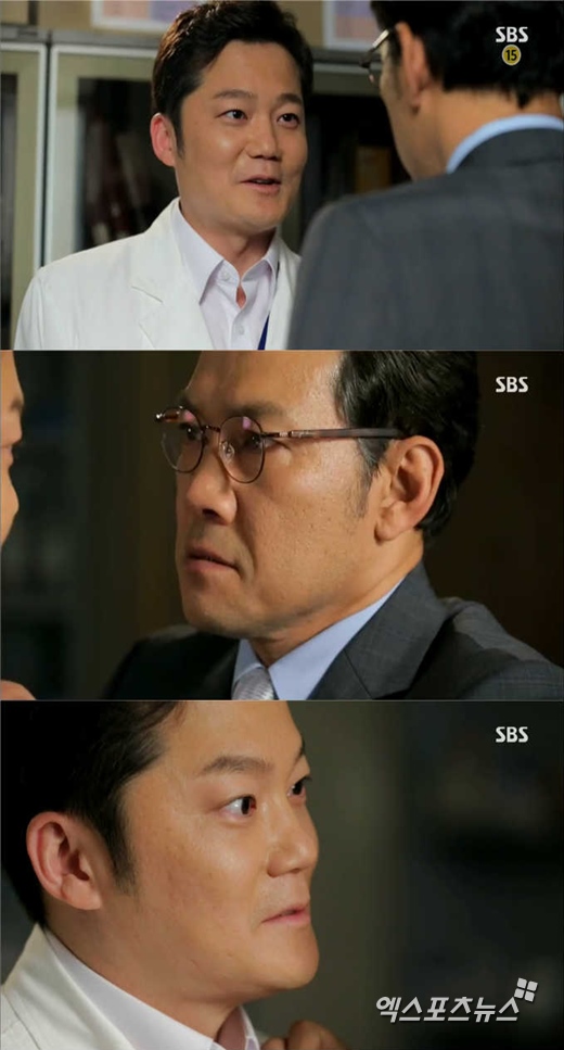 '엔젤아이즈'의 정진영이 궁지에 몰렸다. ⓒ SBS 방송화면