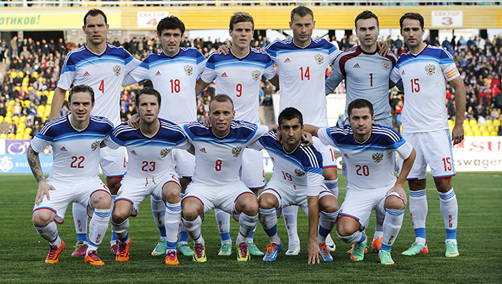 러시아 축구대표팀이 슬로바키아를 상대로 A매치 평가전을 치른다. ⓒ 러시아축구협회 홈페이지 캡쳐 