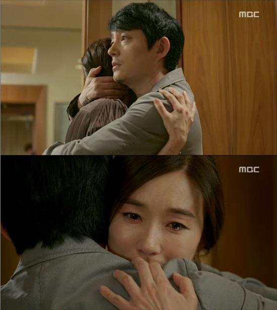 '트라이앵글' 이범수가 오연수를 향한 사랑을 드러냈다. ⓒ MBC 방송화면