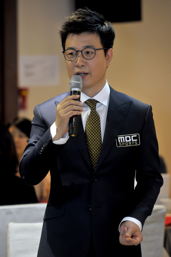 방송인 김성주가 김정근 아나운서를 차세대 캐스터로 꼽았다 ⓒ MBC