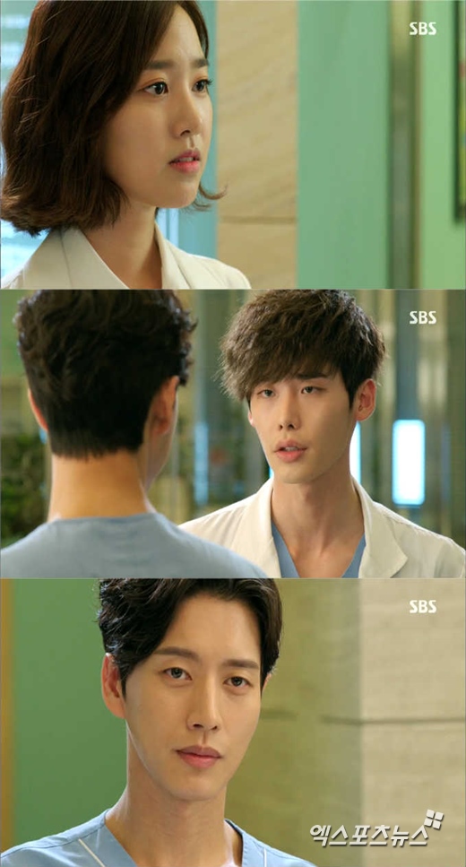'닥터 이방인'의 이종석과 박해진이 신경전을 벌였다. ⓒ SBS 방송화면