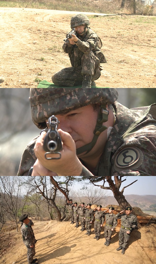 '진짜 사나이' 김수로 서경석 샘 해밍턴이 분대장에 도전했다 ⓒ MBC