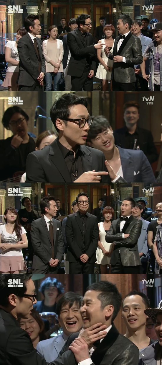 'SNL 코리아' 이휘재가 호스트로 출연했다 ⓒ tvN 방송화면