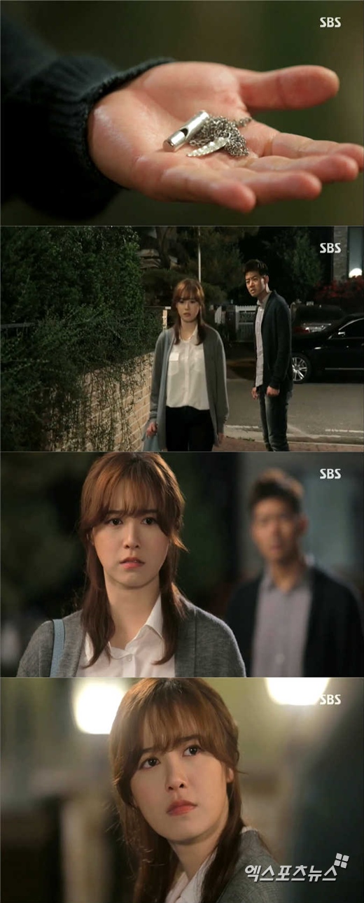 '엔젤아이즈'의 구혜선이 이상윤에게 모진 말을 내뱉었다. ⓒ SBS 방송화면