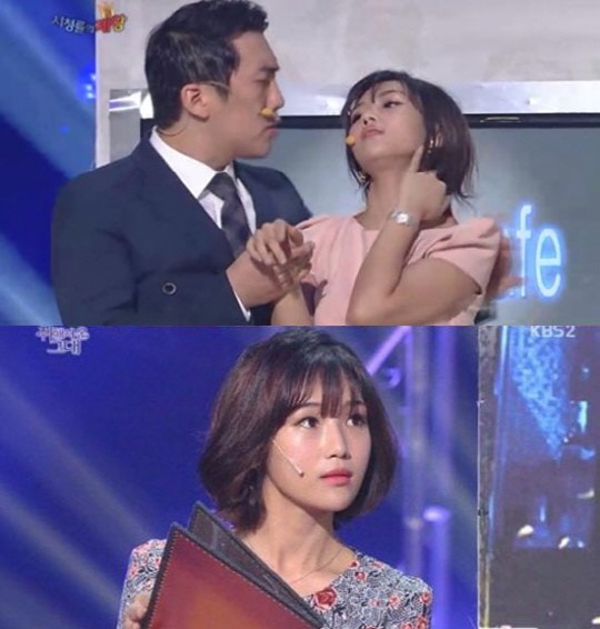 '개콘'에 출연 중인 홍예슬이 화제다. ⓒ KBS2 '개그콘서트'