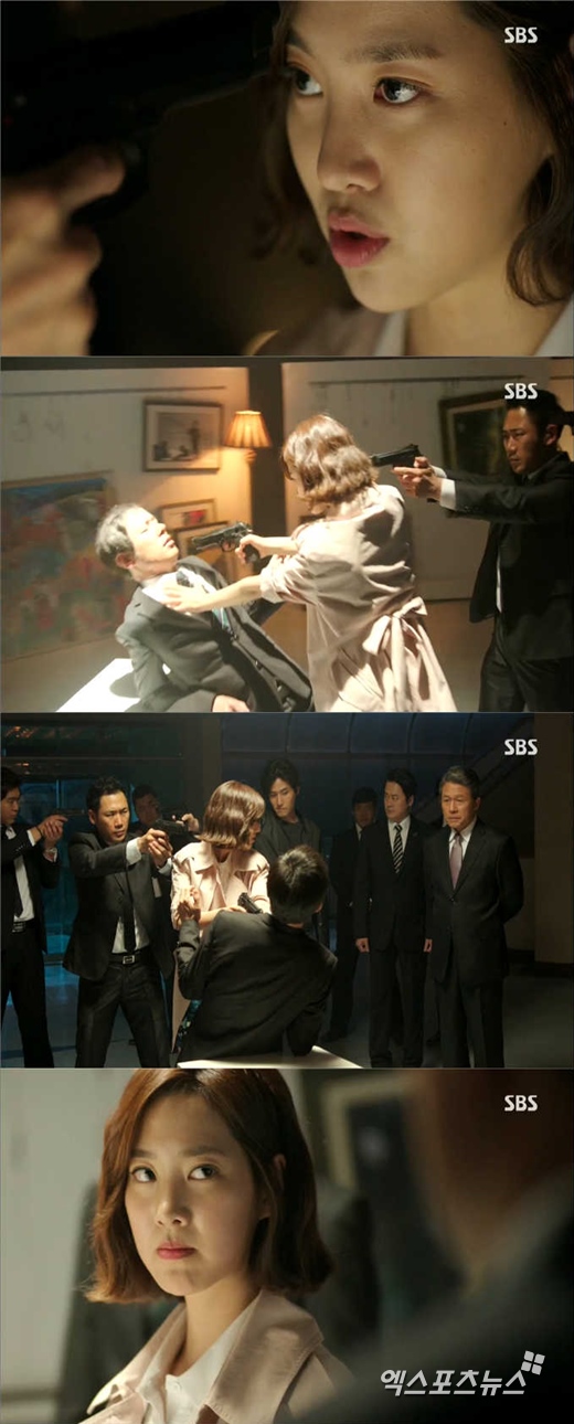 '닥터 이방인'의 진세연이 천호진에게 자신의 정체를 밝혔다. ⓒ SBS 방송화면