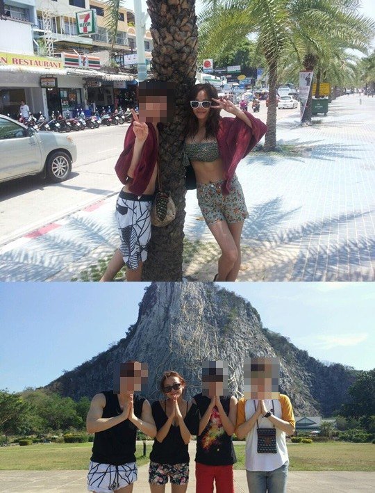 고은아가 여행 사진을 공개했다. ⓒ 고은아 트위터